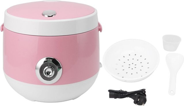 Aimo Multifunktionaler elektrischer Schnellkochtopf mit 5L Kapazität und 900W, Intelligenter Reiskocher in Rosa - Bild 1