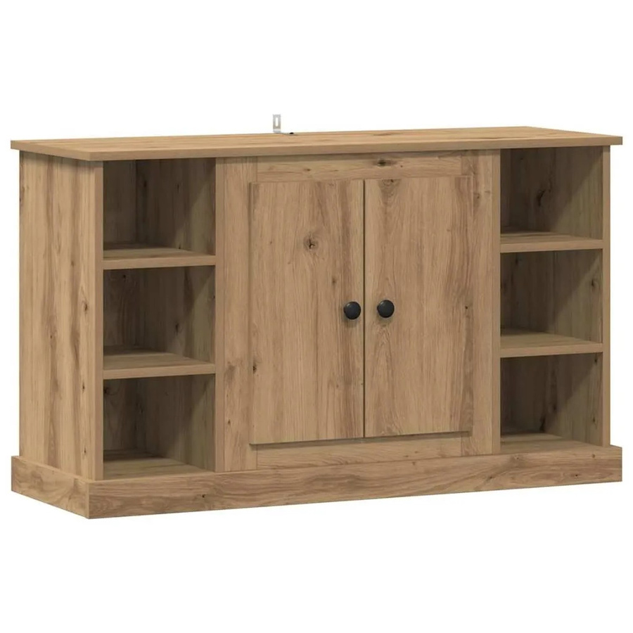 vidaXL Sideboard Artisan-Eiche in Braun aus Holzwerkstoff, B/T/H: 100 x 35,5 x 60 cm - Bild 2