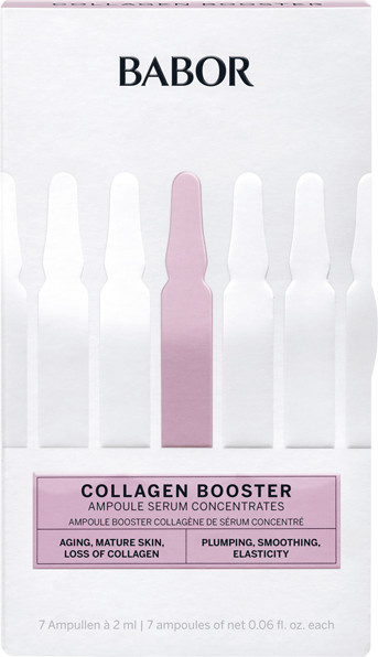 Babor Fluids FP Ampoules Collagen Booster, Kollagen & Peptide, Reife Haut - Bild 1