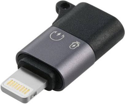 MicroConnect USB-C auf Lightning Adapter in Silber - Bild 1