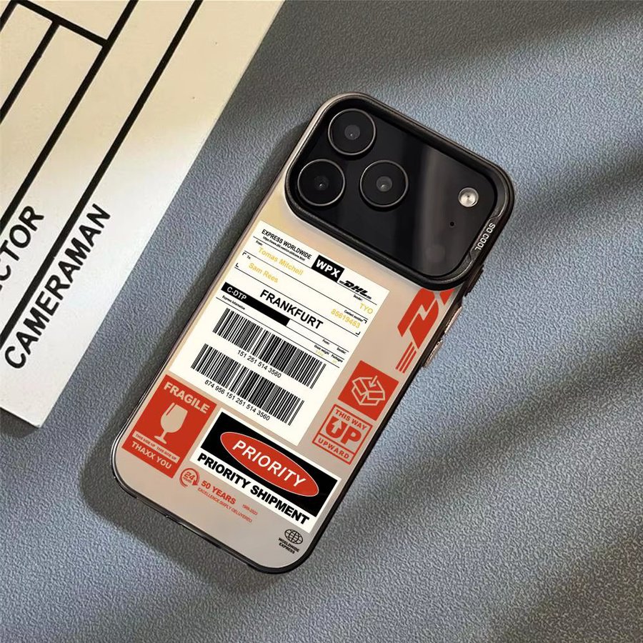 Stoßfeste iPhone Schutzhülle mit mattem Laser Aurora Design in Multicolour und Pink für iPhone 17 16 15 14 13 12 11 Pro Max Air - Bild 3