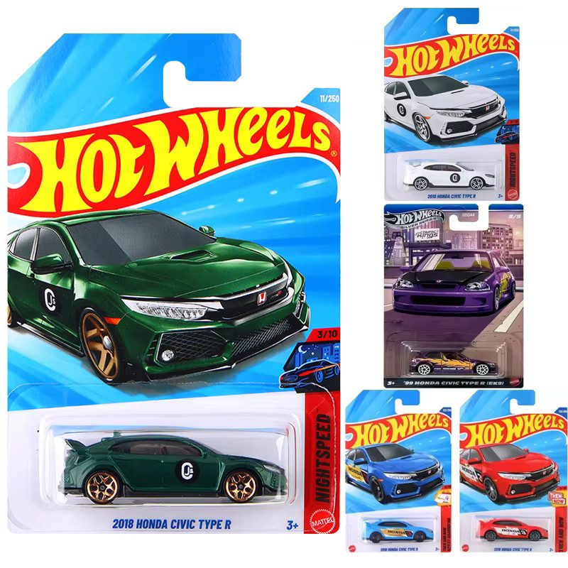 Hot Wheels Nightspeed Collection Honda Civic Type R, Spielzeugauto, 1:64 - Bild 3