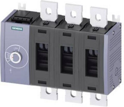 Siemens Lasttrennschalter 3polig 630A 8 Schließer 8 Öffner 690 V/AC grau 3KD46340QE100 - Bild 1