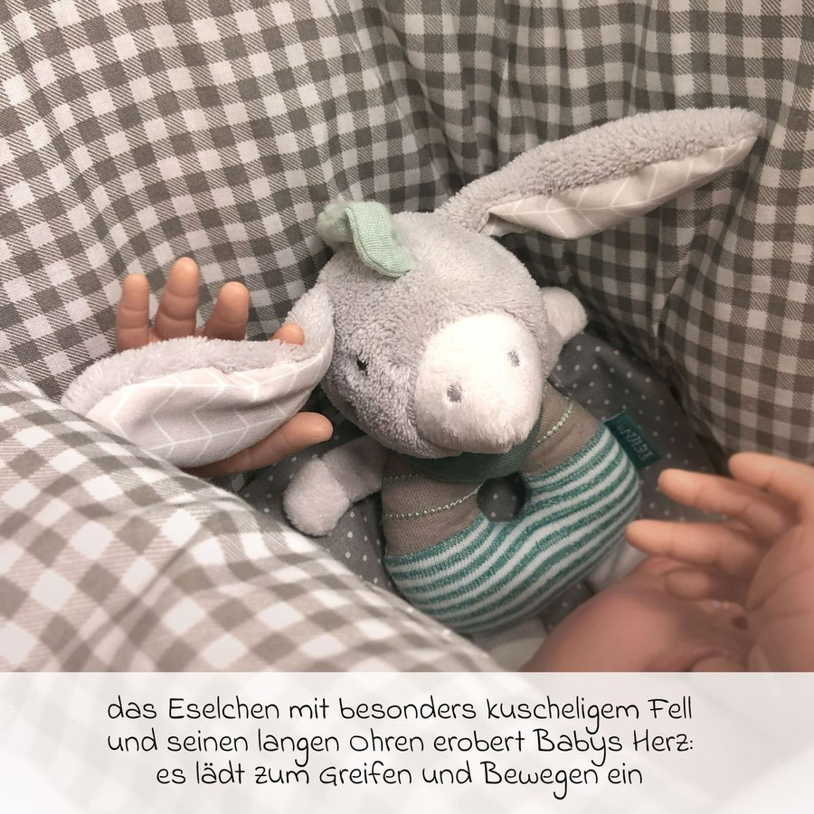 Fehn Geschenk-Set Esel & Schaf, 3-teiliges Set, ab 0 Jahre - Bild 5