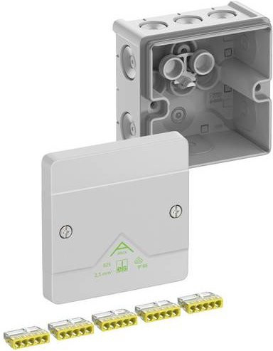 Spelsberg Abzweigkasten 80242001 Grau IP66 B/T/H: 8,7 x 8,7 x 5,2 cm - Bild 1