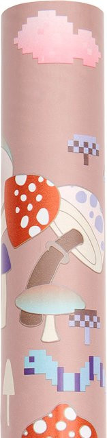 Rico Design Geschenkpapier Shrooom Landschaft in Pink, Lila und Multicolour - Bild 1