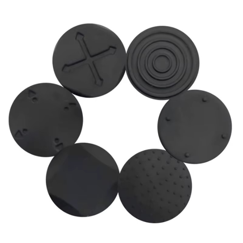 KOQZM 6er Set Silikon Joystick Protector Case für PS Vita 1000 und 2000 in Schwarz - Bild 5