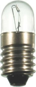 Scharnberger Hasenbein Röhrenlampe transparent E10 240V 3W 9x23mm - Bild 1