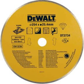 DEWALT Diamanttrennscheibe Eco4 DT3734-XJ Gelb Durchmesser: 250 mm für Beton und Fliesen - Bild 1
