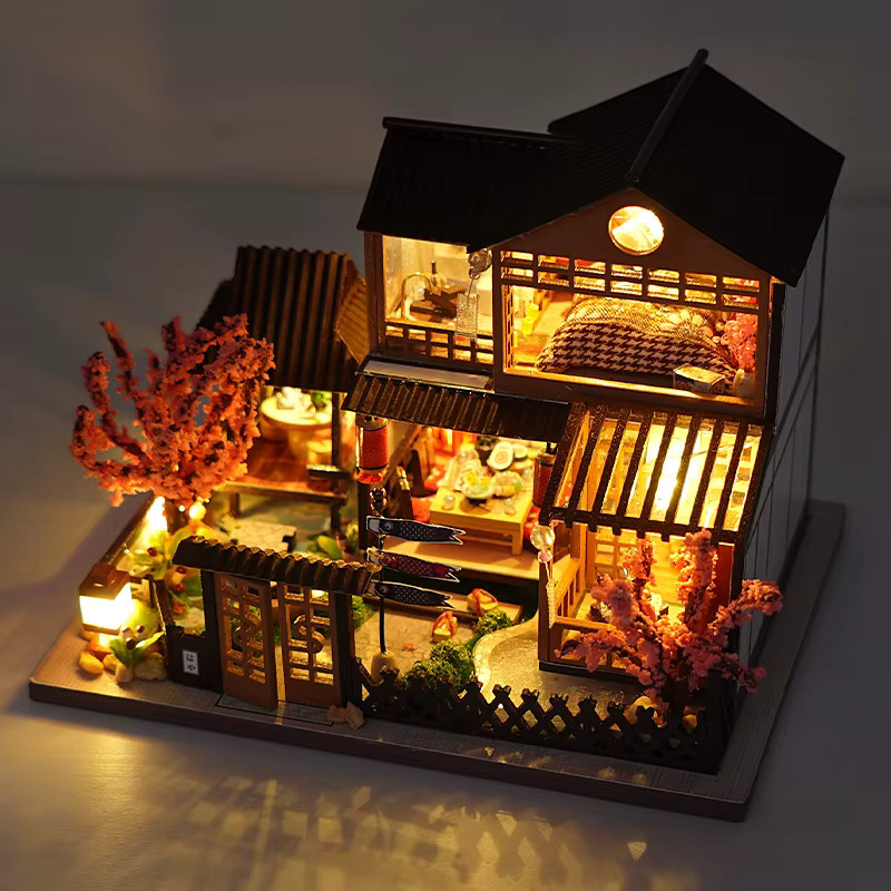 Battoom DIY Mini 3D Puzzles Holz Puppenhaus, Holz, Fantasy - Bild 4