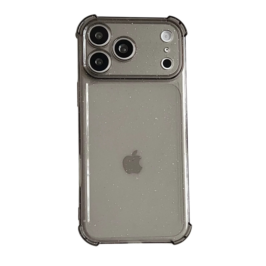 Stoßfeste, transparente Glitzer-Handyhülle für Apple iPhone (verschiedene Modelle) in Clear - Bild 4