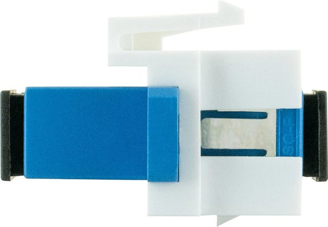 Schwaiger Glasfaser-Adapter GFKA2011 SC Simplex - Bild 1