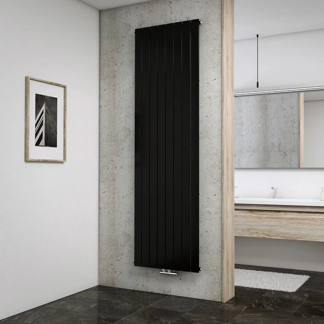 Schulte Design-Heizkörper Aachen Mittenanschluss Anthrazit 1.502 W Breite: 61,6 cm, Höhe: 61,6 cm - Bild 1