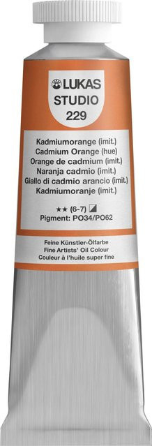 Lukas Studio Ölfarbe Kadmiumorange (imit.) 37 ml - Bild 1