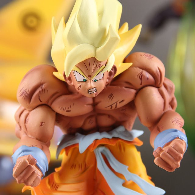 Bandai Dragon Ball Son Goku Anime-Figur, PVC-Statue, 28 cm, Bunt / Mehrfarbig - Bild 1