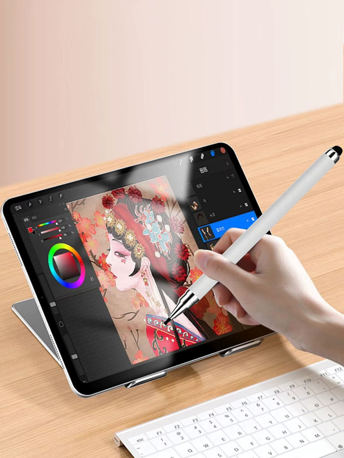 AKKHOO Kapazitiver Stift für iPad, Touchscreen-Stift für Mobiltelefone und Tablets, kompatibel mit Apple und Huawei - Bild 3