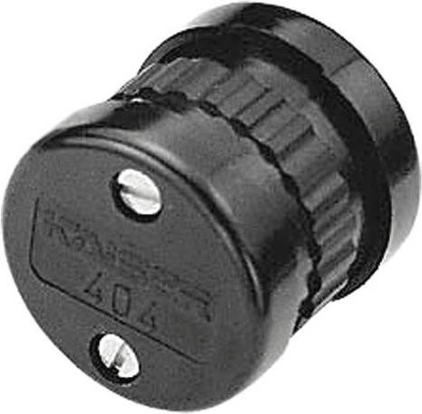 Bachmann Abzweigdose 740.015 Schwarz, Durchmesser: 34,5 mm, Höhe: 38 mm - Bild 1
