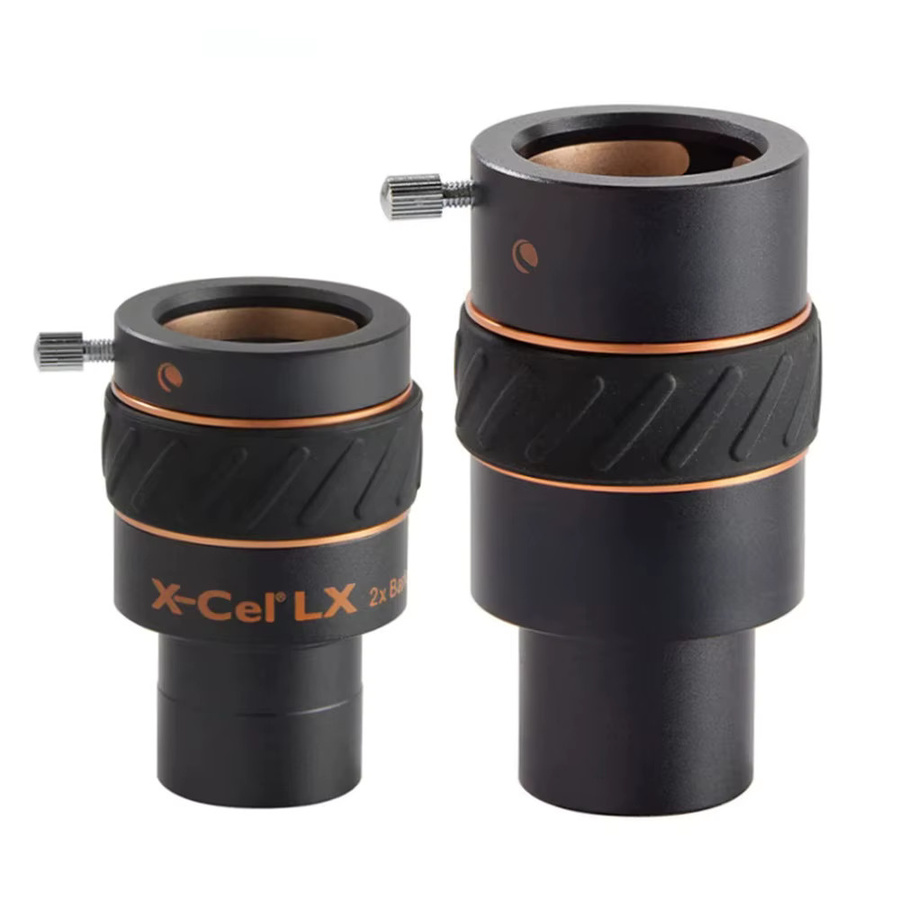 Celestron X-CEL LX Barlowlinse 1,25 Zoll mit 2X und 3X Vergrößerung, mehrfach beschichtet, Schwarz - Bild 3