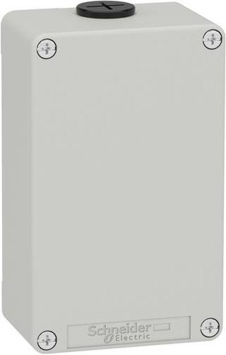 Schneider Electric XAPD21 Leergehäuse aus Metall in Grau - Bild 1