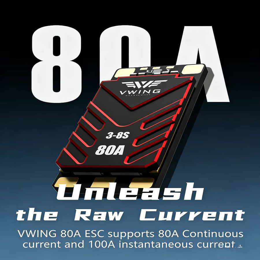 Vwing ESC, bürstenloser Geschwindigkeitsregler, black - Bild 3