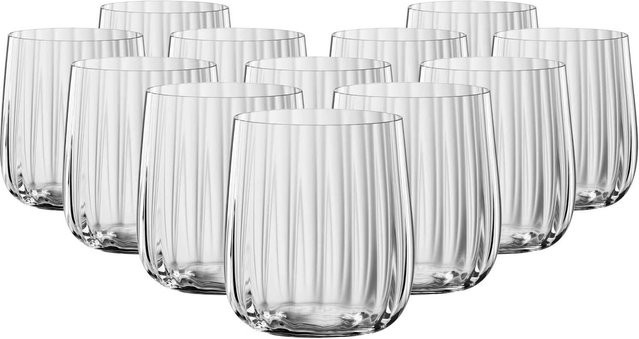 Spiegelau Lifestyle Tumbler aus Kristallglas, transparent, 12er Set, 340 ml - Bild 1