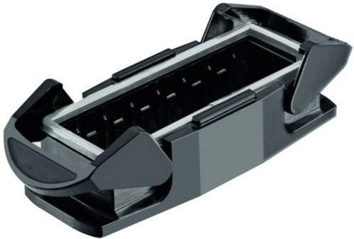 Harting Anbaugehäuse Baugröße 24B in Schwarz aus Kunststoff 19412240301 - Bild 1