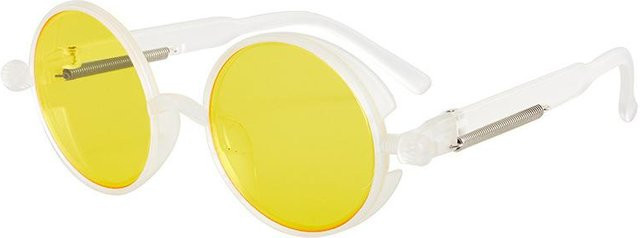 RMM Sunglasses Frist Office Sonnenbrille, rund, Vollrand, Kunststoff, beige, unisex - Bild 1