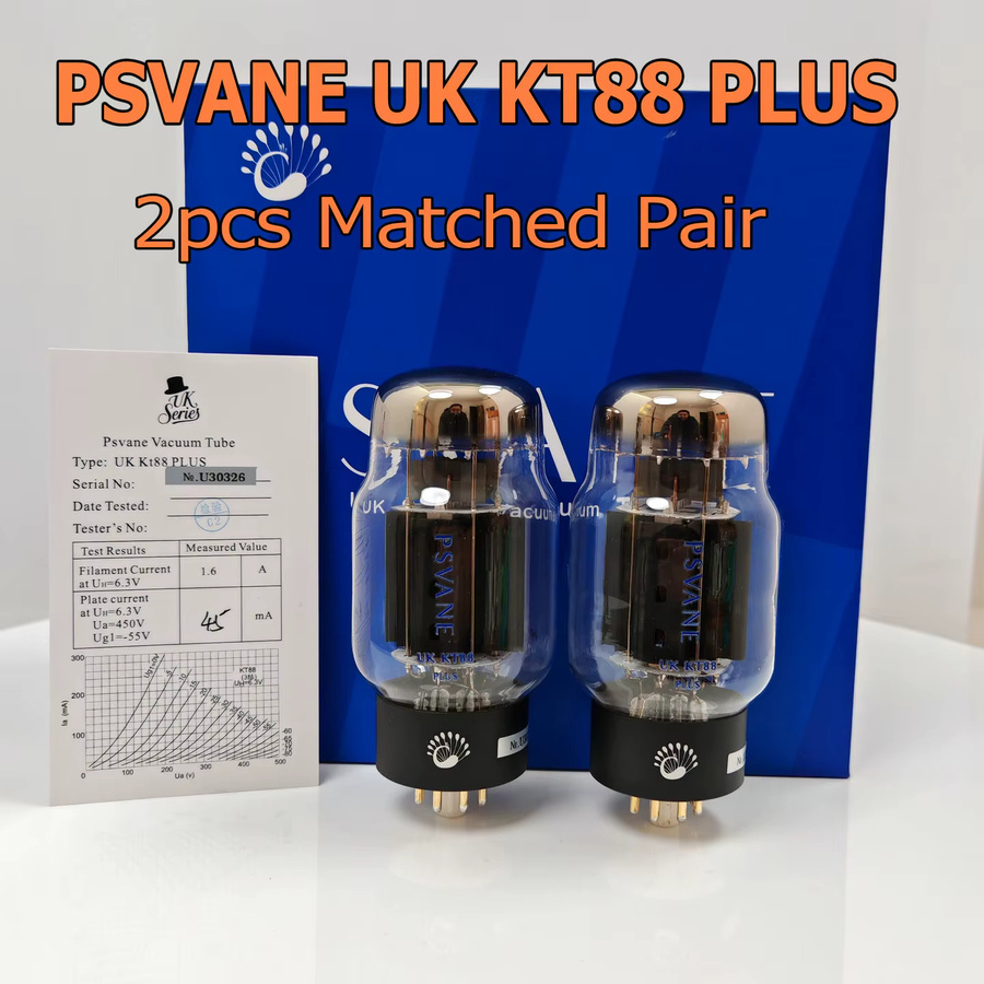 FEIYUE PSVANE MARKII KT88-TII UK KT88 PLUS Vakuumröhren Set für HiFi Audio Röhrenverstärker in Transparent - Bild 3