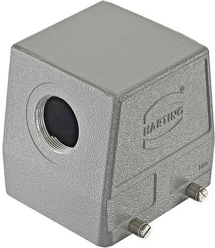 Harting Tüllengehäuse 19300320529 aus Aluminium in Grau - Bild 1