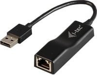 i-tec USB 2.0 Fast Ethernet Adapter für LAN-Verbindungen, Schwarz - Bild 1