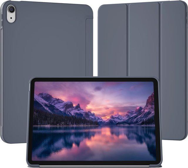 Rui Di Magnetisches Flip-Smart-Cover für iPad 11. Generation 11 Zoll und iPad 10. Generation 10,9 Zoll mit weicher Schale in Lavendel Lila - Bild 1