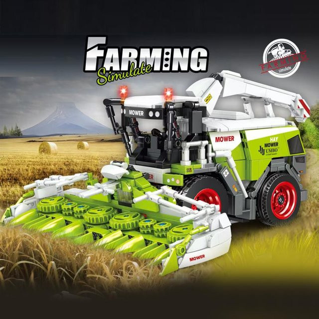 Technik Landwirt LKW Bausteine, Traktor Modell, ab 14 Jahren - Bild 1