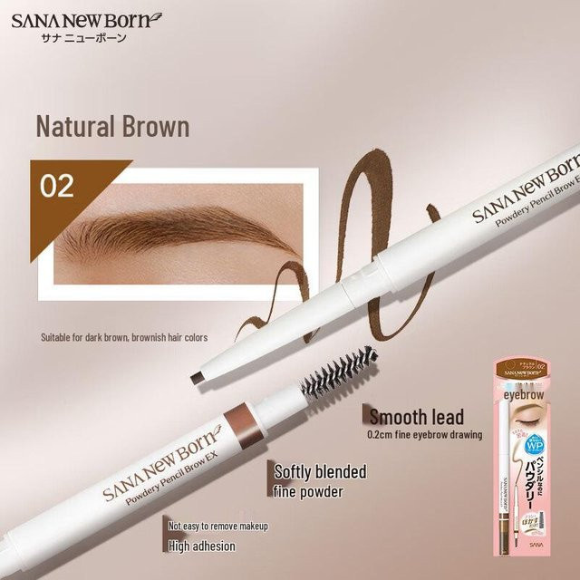 SANA Nijon Multi-Use Augenbrauenstift, White, Matt - Bild 1