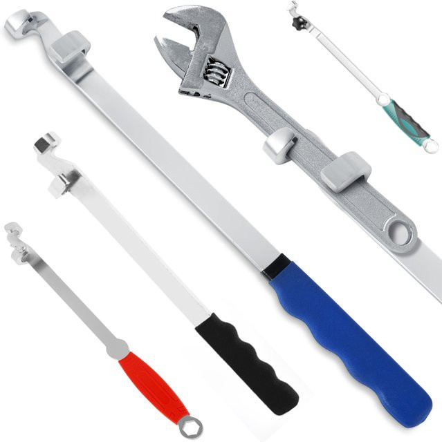 Toorise Wrench Extender Universal Spanner als Drehmoment Verstärker in Silber - Bild 1