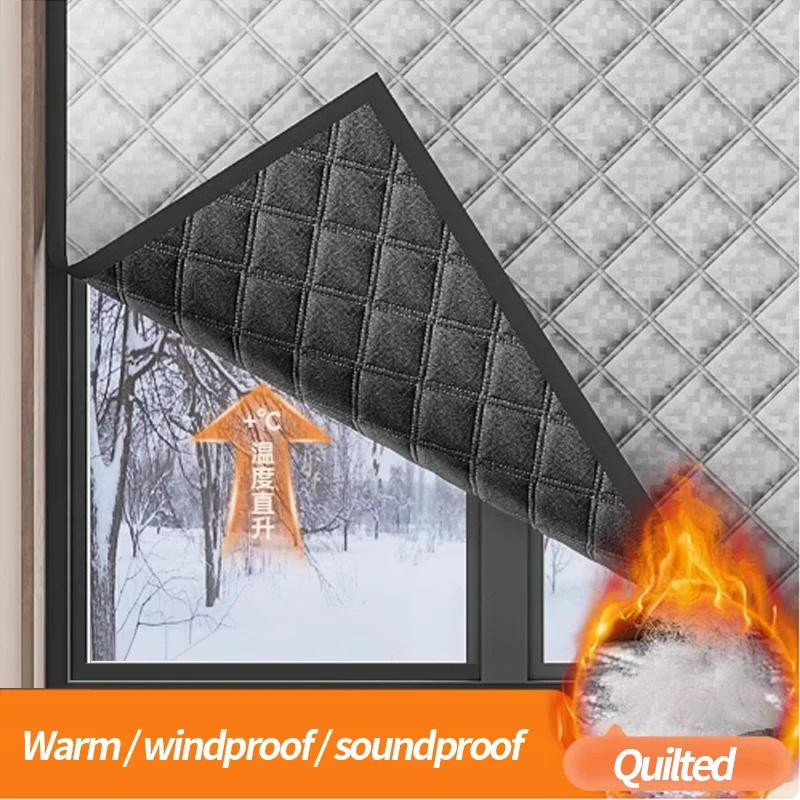 Decor Home 888 Thermische Fensterfolie Selbstklebend Verdickt zur Wärmedämmung B: 80 cm, H: 100 cm - Bild 12