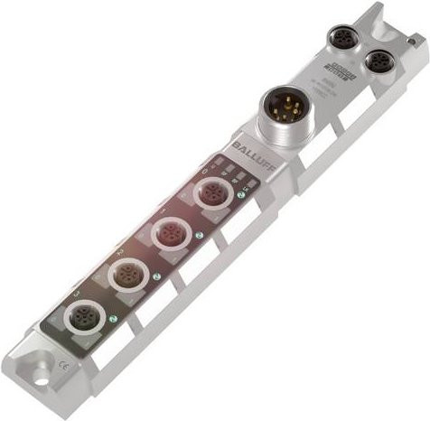 Balluff BNI0092 Netzwerk-Modul BNI PNT-507-005-Z040 in Silber mit Ethernet/LAN und IO-Link - Bild 1
