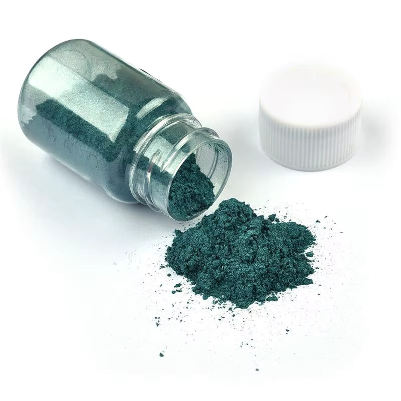 24 Farben natürliches Glimmer-Perlenpulver aus Mica für DIY Kunsthandwerk, Epoxidharz, Seife und Kerzen, 10 g pro Packung, Mehrfarbig - Bild 3