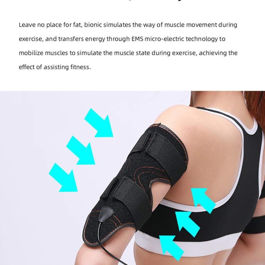 Sport-Arm-Schlankheitsgürtel mit EMS-Vibration für Mädchen - Bild 5