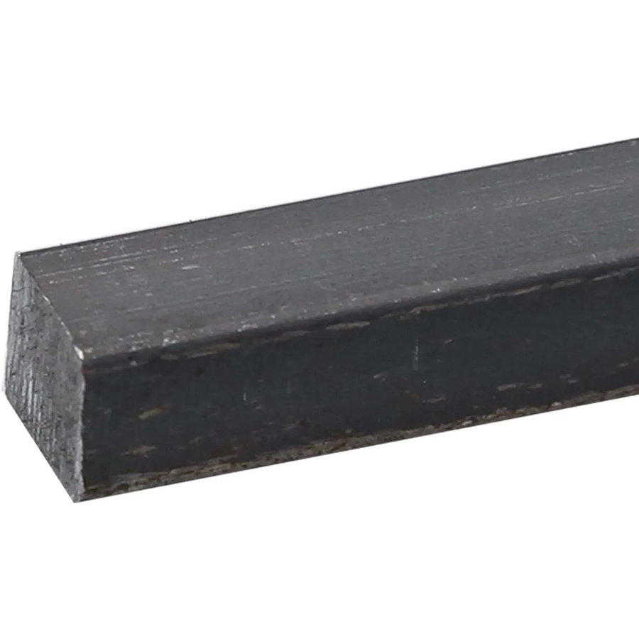 Arcansas Vierkantstange aus Stahl in Silber, B/T/H: 1,2 x 1,2 x 200 cm - Bild 2