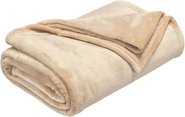 Concord Kuscheldecke aus 100 % Polyester in Sand/Beige, B/T: 150 x 200 cm - Bild 1
