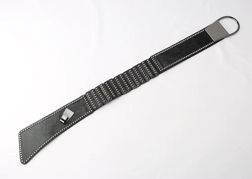 ZPXHYH Gürtel, Metall Runde Schnalle, Damen - Bild 2