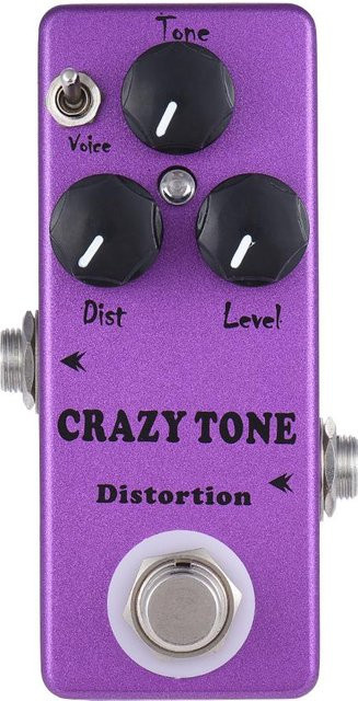MOSKY Audio MP 50 Crazy Tone Riot Verzerrung Mini Gitarreneffektpedal True Bypass in Purple - Bild 1