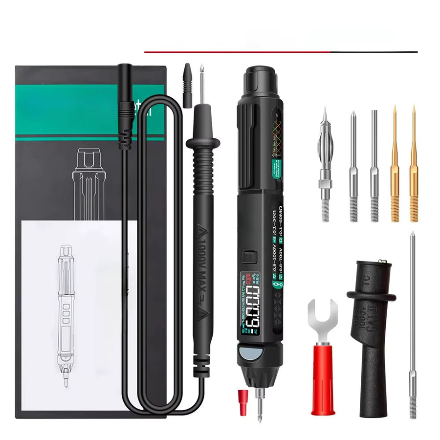 ANENG Digitales Stift-Multimeter A3008 Professioneller Stifttester mit 6000 Anzeigen in Schwarz - Bild 6