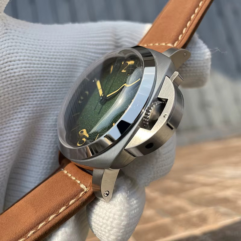 STEELDIVE Armbanduhr Automatik, Edelstahl, Grün, 47 mm, Herren - Bild 2