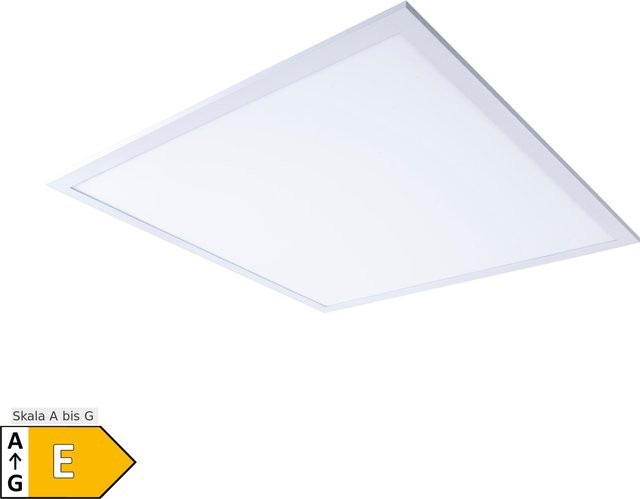 Näve LED CCT Panel-Deckenleuchte Nico, weiß, B/T/H: 59,5 x 59,5 x 6,0 cm - Bild 1