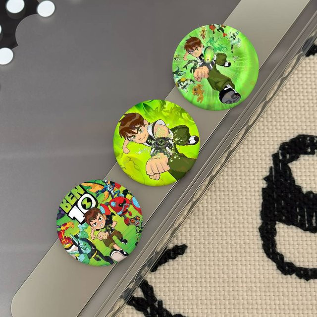 Anstecknadeln Metall, Ben 10, Unisex - Bild 1