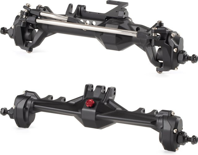 Phoenix CNC-Aluminium-F10-Portalachssatz mit BTA-Servohalterung, 1/10 RC Rock Crawler Truck - Bild 1