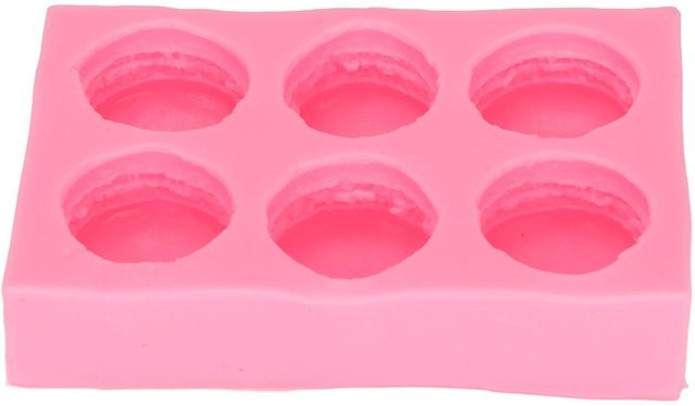 Hitzebeständige Silikon Kuchenform von CosyHome für Muffins und Gelee in Pink - Bild 1