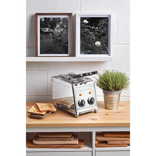 Milantoast Sandwichtoaster aus Edelstahl in Silber - Bild 2