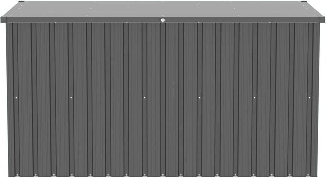 Tepro Universalbox Store X-Large aus verzinktem Stahlblech, Farbe: Anthrazit, B/T/H: 184,3 x 93,8 x 90 cm - Bild 1